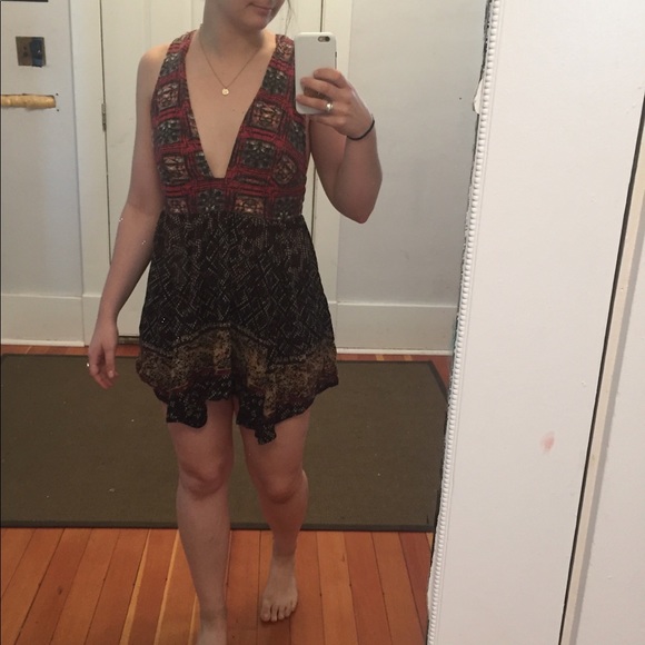 Free People Heat Wave Printed Tunic - Picture 2 of 2